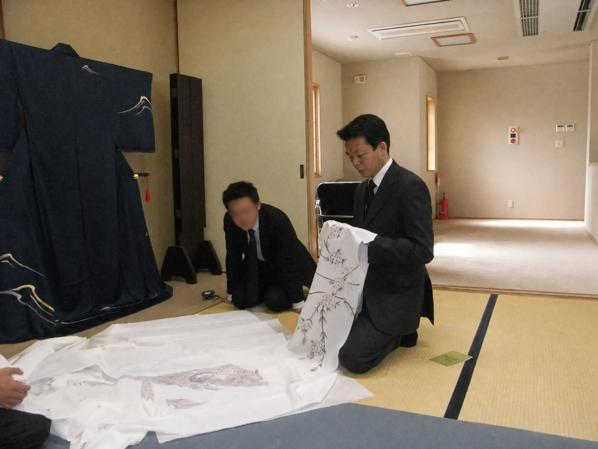 着物専門店の常務取締役だった当時の廣瀬祥久